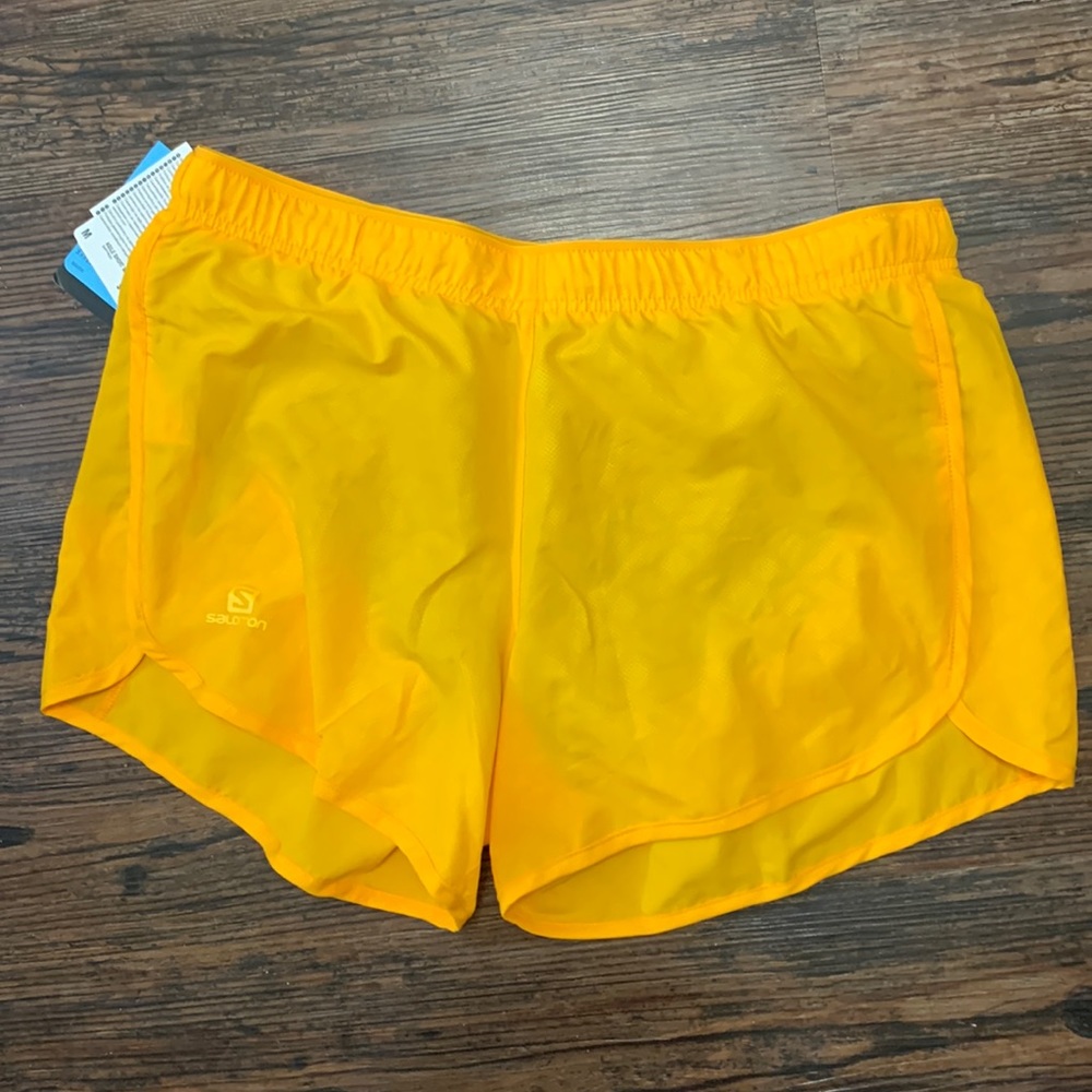 New Salomon agile short saffron
